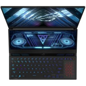 ASUS ROG Zephyrus Duo 16 (AMD Ryzen 9 7945HX/32GB/1TB SSD M2 NVMe/Doble pantalla MiniLED 16" QHD+ 240 Hz + ScreenPad Plus 14" 4K/NVIDIA GeForce RTX 4090 16GB)